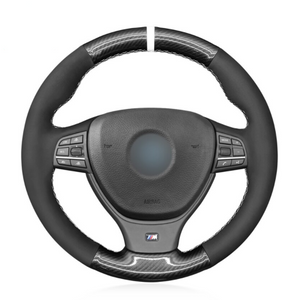 BMW Alcantara/Carbon Steering Wheel Cover 10