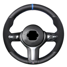 Load image into Gallery viewer, BMW Genuine Leather/Alcantara Steering Wheel Cover 1
