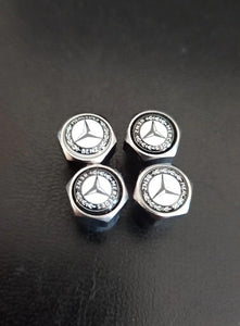 4x Dust Caps - Mercedes