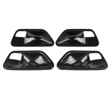 Load image into Gallery viewer, 4pcs Carbon Fibre Door Handle Covers - 3 Series F30 4 Series F32
