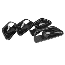 Load image into Gallery viewer, 4pcs Carbon Fibre Door Handle Covers - 3 Series F30 4 Series F32
