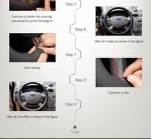 Load image into Gallery viewer, BMW Carbon Fibre/Perforated Leather Steering Wheel Cover 2
