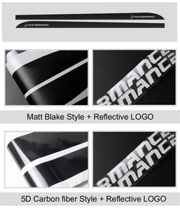 M Performance Side Skirt Decals