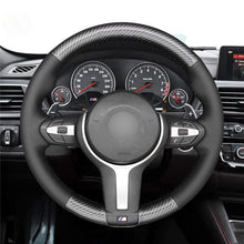 Load image into Gallery viewer, BMW Carbon/Leather Steering Wheel Cover 11
