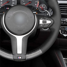 Load image into Gallery viewer, BMW Carbon/Leather Steering Wheel Cover 11
