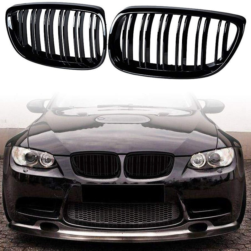 BMW E92 E93 M3 Gloss Black Kidney Grilles