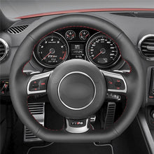 Load image into Gallery viewer, Audi Genuine Leather/Alcantara Steering Wheel Cover 5
