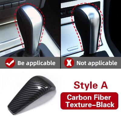 Carbon Fibre Gearstick Cover - BMW E90, E91, E92, E93