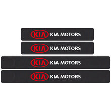 Load image into Gallery viewer, 4x Carbon Fibre Door Sill Protectors - KIA
