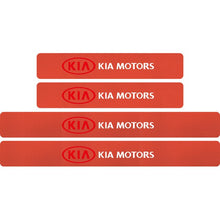 Load image into Gallery viewer, 4x Carbon Fibre Door Sill Protectors - KIA
