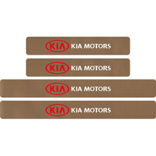 Load image into Gallery viewer, 4x Carbon Fibre Door Sill Protectors - KIA
