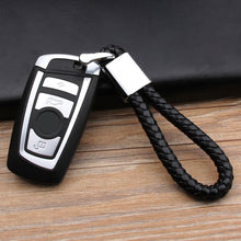 Load image into Gallery viewer, BMW Woven Leather Keychain
