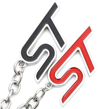 Load image into Gallery viewer, Metal Keychain - ST logo
