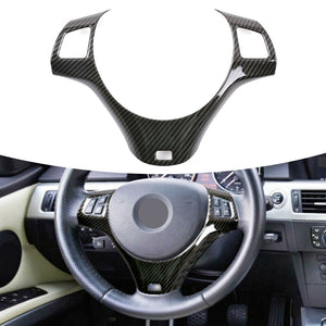 Carbon Steering Wheel Cover - BMW E90, E91, E92, E93