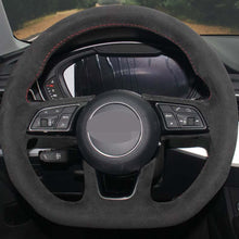 Load image into Gallery viewer, Audi Alcantara Steering Wheel Cover 4
