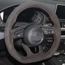 Load image into Gallery viewer, Audi Alcantara Steering Wheel Cover 4
