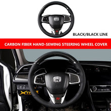 Load image into Gallery viewer, Honda Carbon Fibre/Leather Steering Wheel Cover 1
