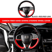 Load image into Gallery viewer, Honda Carbon Fibre/Leather Steering Wheel Cover 1
