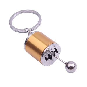 Metal Keychain - Manual Gear Stick