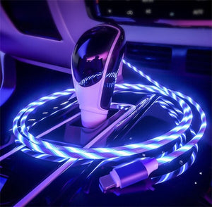 Illuminated Magnetic Charging Cable - 1m