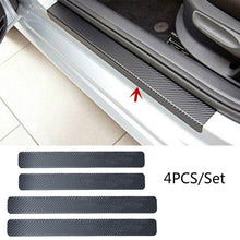 Load image into Gallery viewer, Universal Carbon Fibre Car Door Sill Protector
