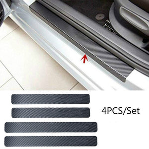 Universal Carbon Fibre Car Door Sill Protector