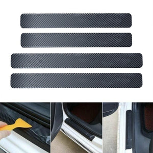 Universal Carbon Fibre Car Door Sill Protector