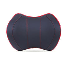 Load image into Gallery viewer, Leather Memory Neck Pillow
