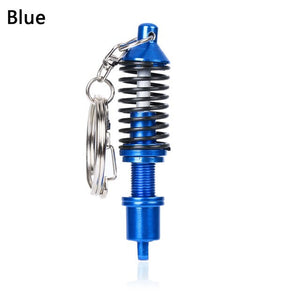 Metal Keychain - Shock Absorber