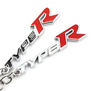 Metal Keychain - Type R Logo