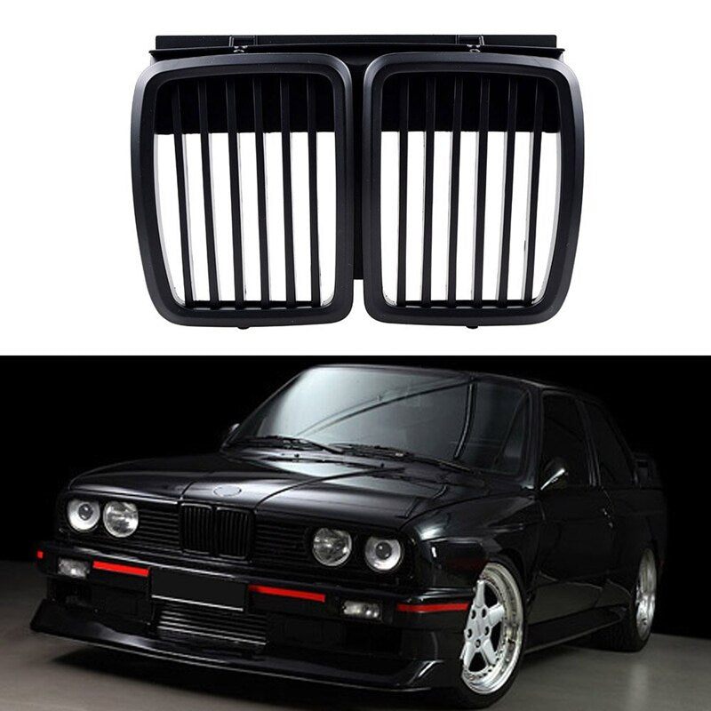 BMW E30 M3 Grill Matte Black 1982-1994