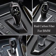 Load image into Gallery viewer, BMW Carbon Gear Stick &amp; Surround - Compatible Models in Description
