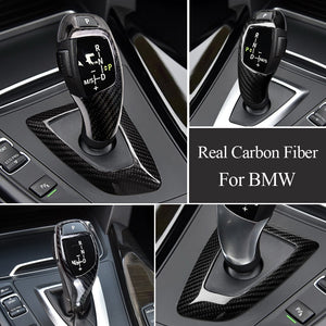 BMW Carbon Gear Stick & Surround - Compatible Models in Description