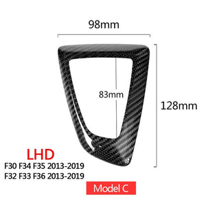 BMW Carbon Gear Stick & Surround - Compatible Models in Description