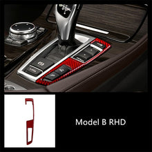 Load image into Gallery viewer, BMW Carbon Fibre Centre Console Trims - F10 F07 F25 F26 RHD
