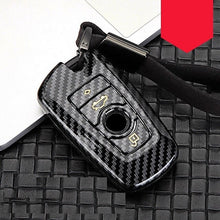 Load image into Gallery viewer, Gloss Carbon Fibre Key Cover for BMW
