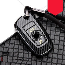 Load image into Gallery viewer, Gloss Carbon Fibre Key Cover for BMW
