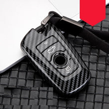 Load image into Gallery viewer, Gloss Carbon Fibre Key Cover for BMW
