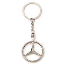 Load image into Gallery viewer, Metal Keychain - Mercedes
