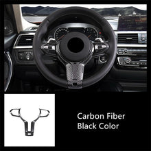 Load image into Gallery viewer, BMW Carbon Fibre Steering Wheel Trim - F Series
