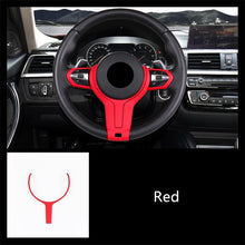 Load image into Gallery viewer, BMW Carbon Fibre Steering Wheel Trim - F Series
