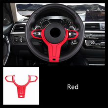 Load image into Gallery viewer, BMW Carbon Fibre Steering Wheel Trim - F Series
