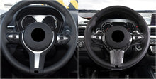 Load image into Gallery viewer, BMW Carbon Fibre Steering Wheel Trim - F Series
