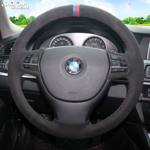 BMW Alcantara Steering Wheel Cover 3