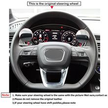 Load image into Gallery viewer, Audi Leather/Carbon Fibre Steering Wheel Cover 7
