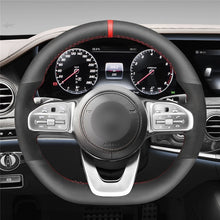 Load image into Gallery viewer, Mercedes Leather/Alcantara Steering Wheel Cover 2
