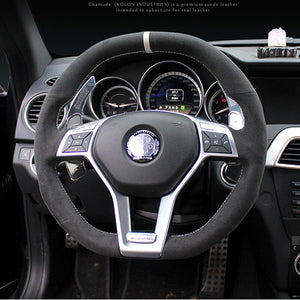 Mercedes-Benz Alcantara Steering Wheel Cover 3