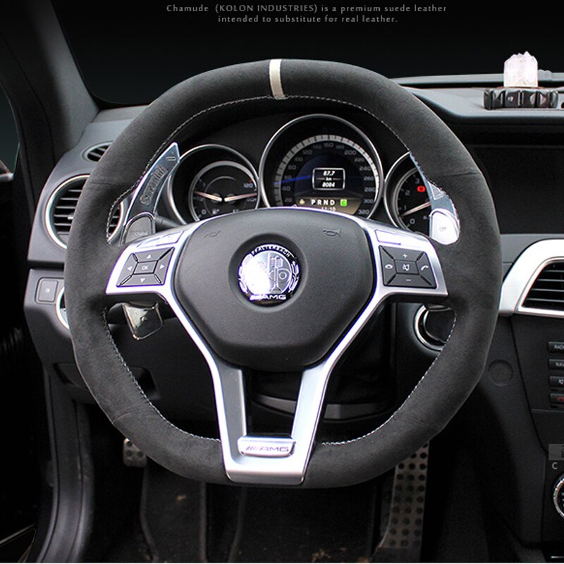 Mercedes-Benz Alcantara Steering Wheel Cover 3