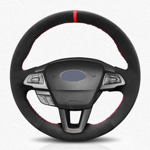 Load image into Gallery viewer, Ford Leather/Alcantara Steering Wheel Cover 1
