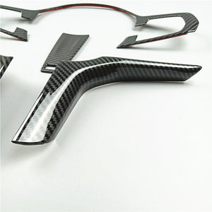 BMW Carbon Fibre Steering Wheel Trim - G Series